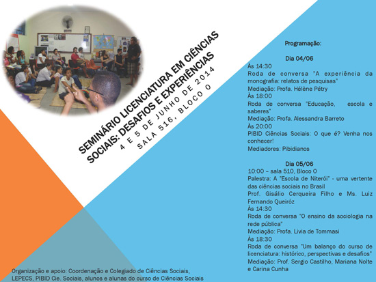seminario licenciatura em ciencias sociais junho2014